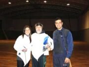 Con la esgrima para no videntes construimos puentes entre Uruguay y Suecia Esgrima para no videntes