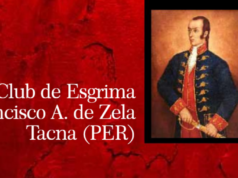 Escuadra… Club de Esgrima Francisco Antonio de Zela, Tacna (PER) TW - Escuadra club tacna PER