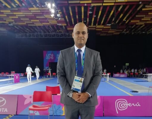 El árbitro… Pedro Manuel Mogena Frometa TW ARBITRO - PEDRO MOGENA FROMETA CUB