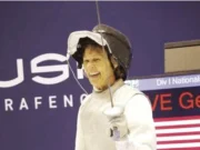 Georgina Love, la esgrimista que venció al tiempo TW DDC - Georgina Love USA