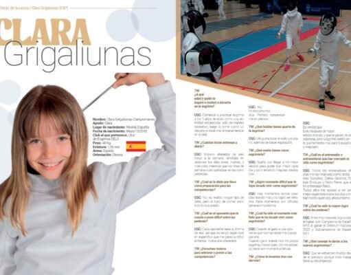 TBT… Detrás de la careta: Clara Grigaliunas (ESP) TW DDC- Clara Grigaliunas ESP