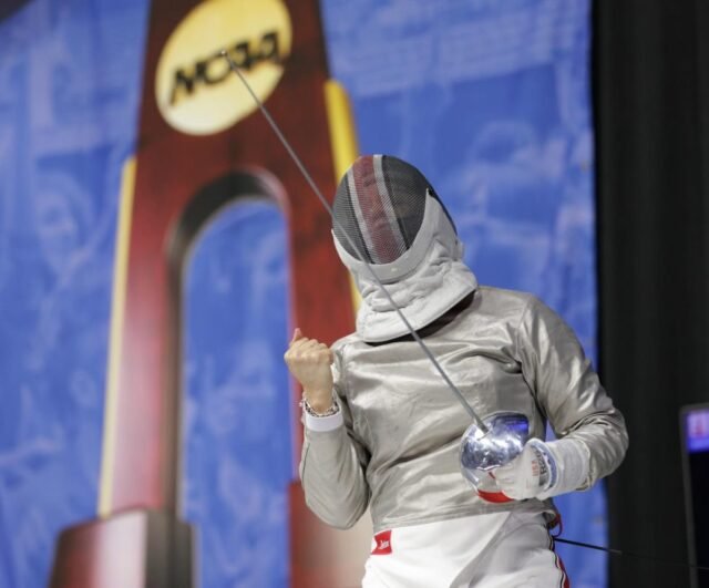 TW - Natalia Botello Campeona NCAA sable 2026 Natalia Botello campeona NCAA Fencing Championships 2026 sable Ohio State