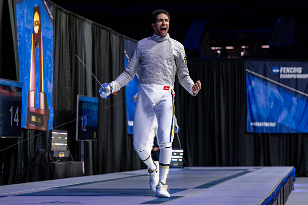 Ahmed Hesham campeon sable masculino NCAA Fencing Championships 2026 Notre Dame