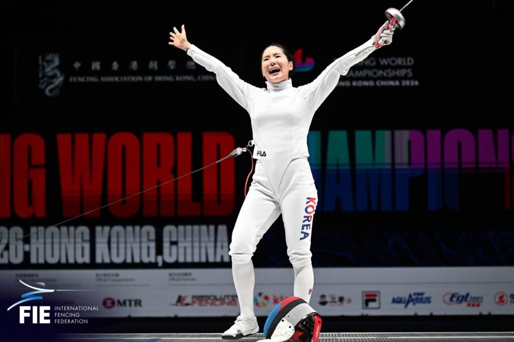 Fencing World Championships, Hong Kong 22-31 July 2026 In photo: Sera Song KOR Photo by #bizziteam - FIE