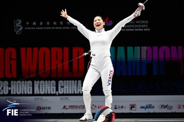 Fencing World Championships, Hong Kong 22-31 July 2026 In photo: Sera Song KOR Photo by #bizziteam - FIE
