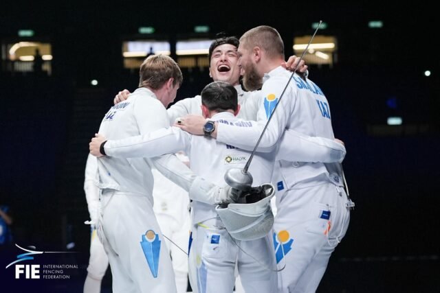 Hong Kong, 22-30 July 2026 Fencing World Championships In photo: KAZ vs UKR Photo by Luca Pagliaricci/Bizzi Team